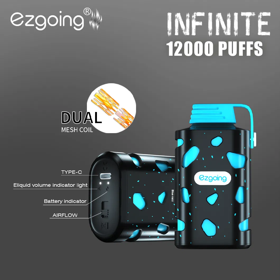 Wholesale Factory Puff Bar Elf Disposable Vape Crazy Selling Ezgoing 12000 Pods