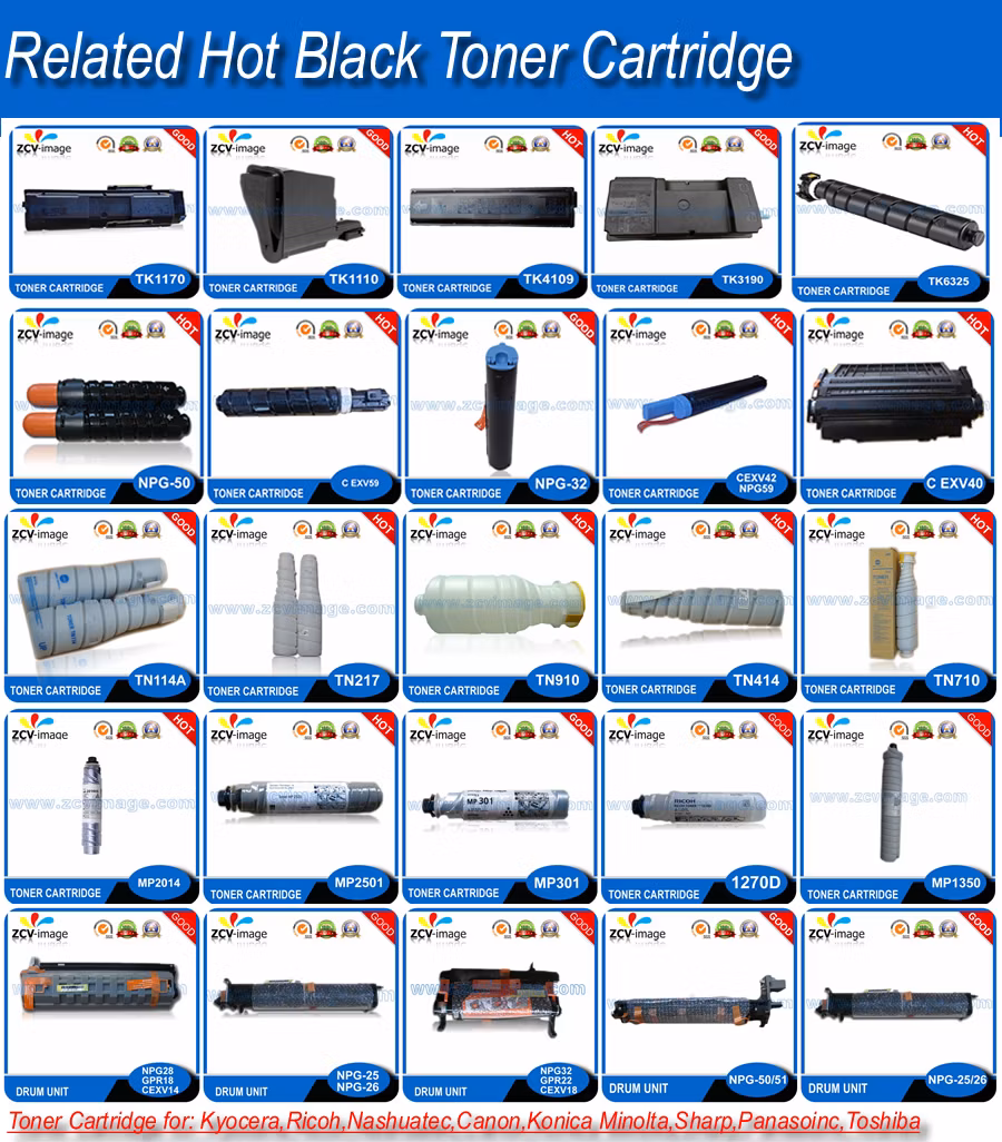 Ricoh Color Original Toner Cartridge MP2503 for Aficio Mpc2503/2003/3003 High Quality