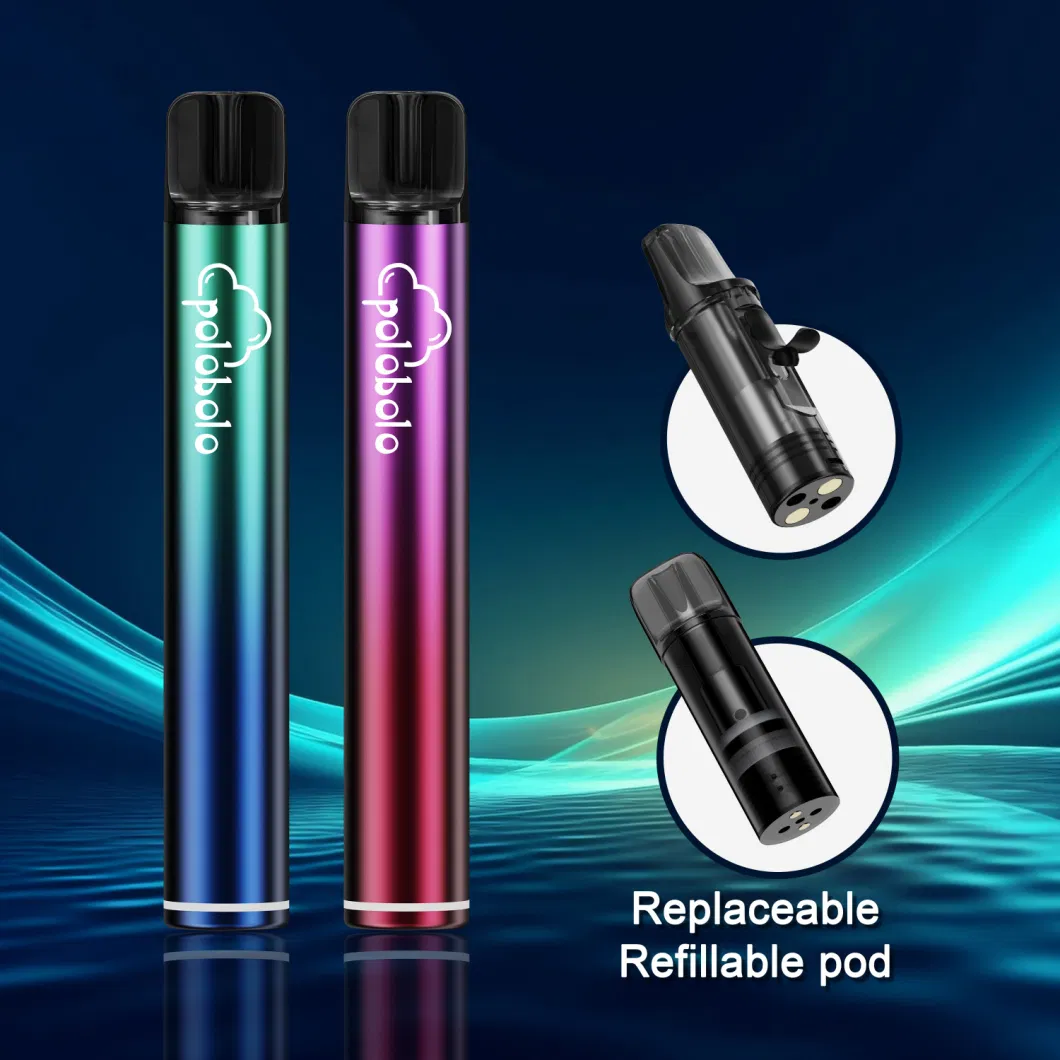 2024 Wholesale Amazon Factory Shisha Cheap One Time Cartridge E Juice Disposable 2ml 600 800 Puffs Pod Air Smoke E Vapes Free Sample Empty Electronic Vape Price