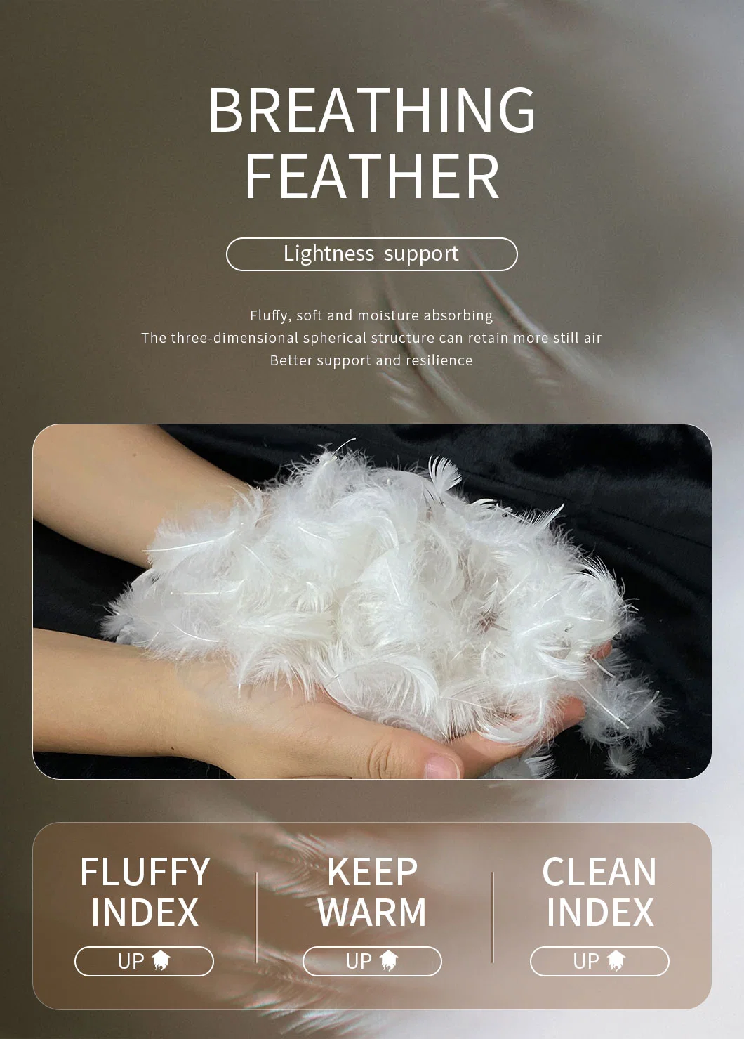 Manufacturer Supply Cheapest 2-4cm Washed White Duck Feather Material