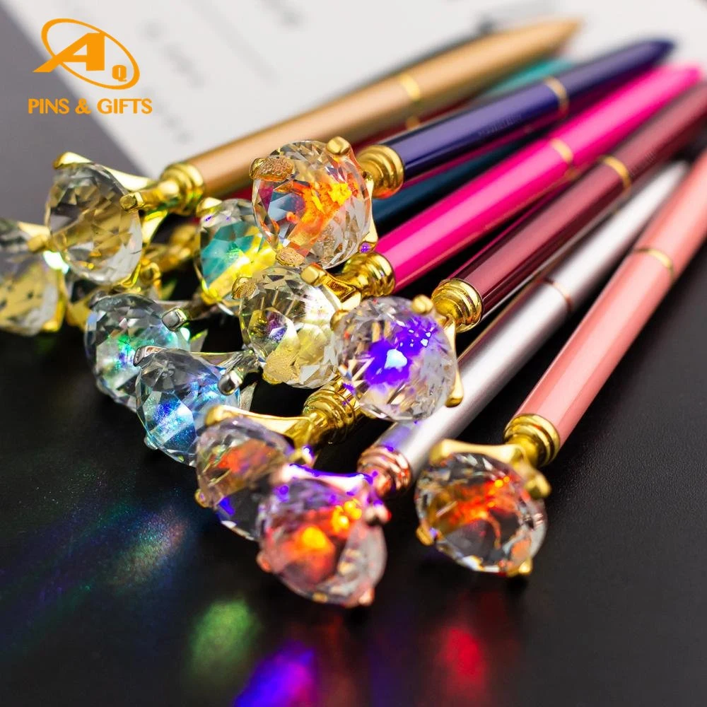 Wholesale Office Sationery Supply 3D Personalized Metal Logo Custom Plastic Wooden Company Promotional Gift Gel Fountain Marker Luxury Fancy Ballpoint Ball Pens