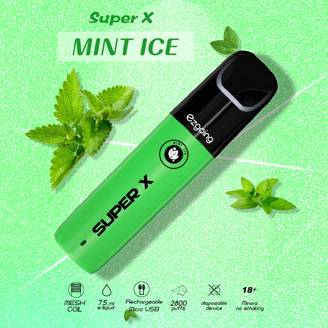 Ezgoing 2800puff Disposable Electronic Cigarette Puff Vape Shion Xtra Disposable Ezgoing Vape