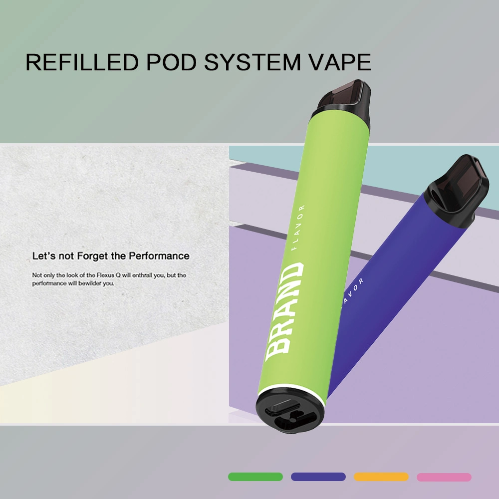 USA EU UK 500 600 800 Puffs Prefilled Vape Pod System 2ml Electronic Cigarette Vape Pen