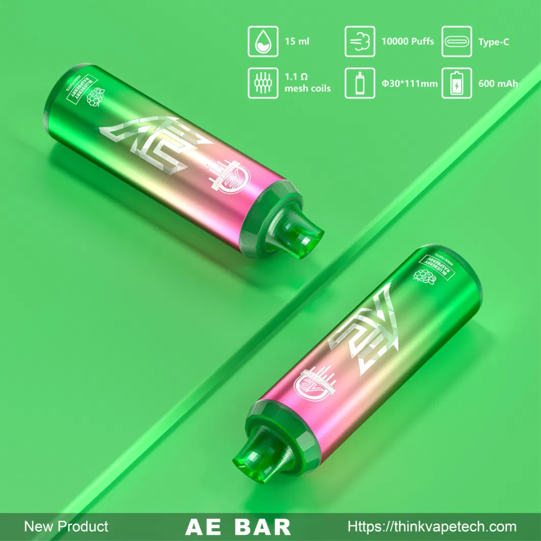 Wholesale China Disposable Vape Bar 10000 Puffs Rechargeable Battery 650 mAh Electronic Cigarette