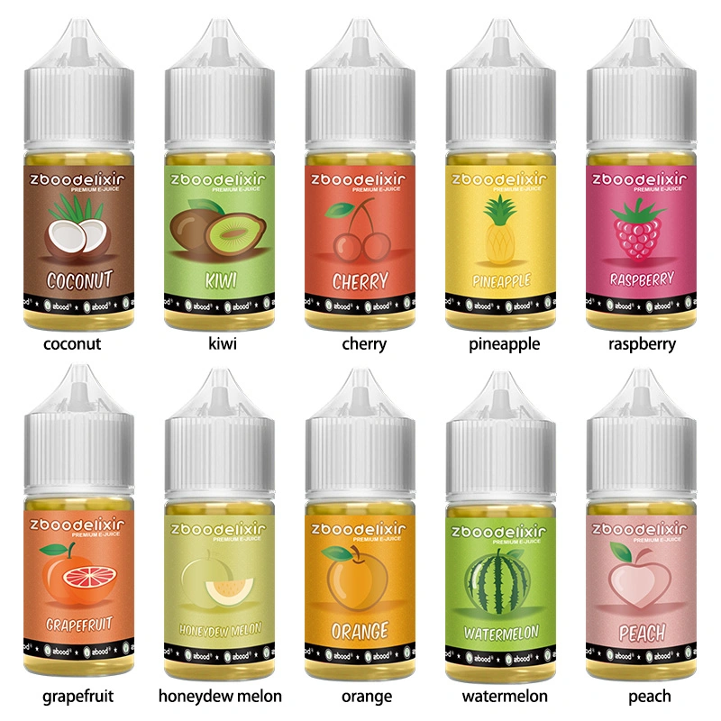 Zbood Zbood Zboodelixir 30ml OEM Dekang Organic Natura Cherry Max Vapers E Liquid