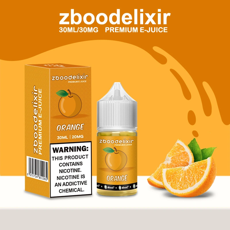 Zbood Zbood Zboodelixir 30ml OEM Dekang Organic Natura Cherry Max Vapers E Liquid