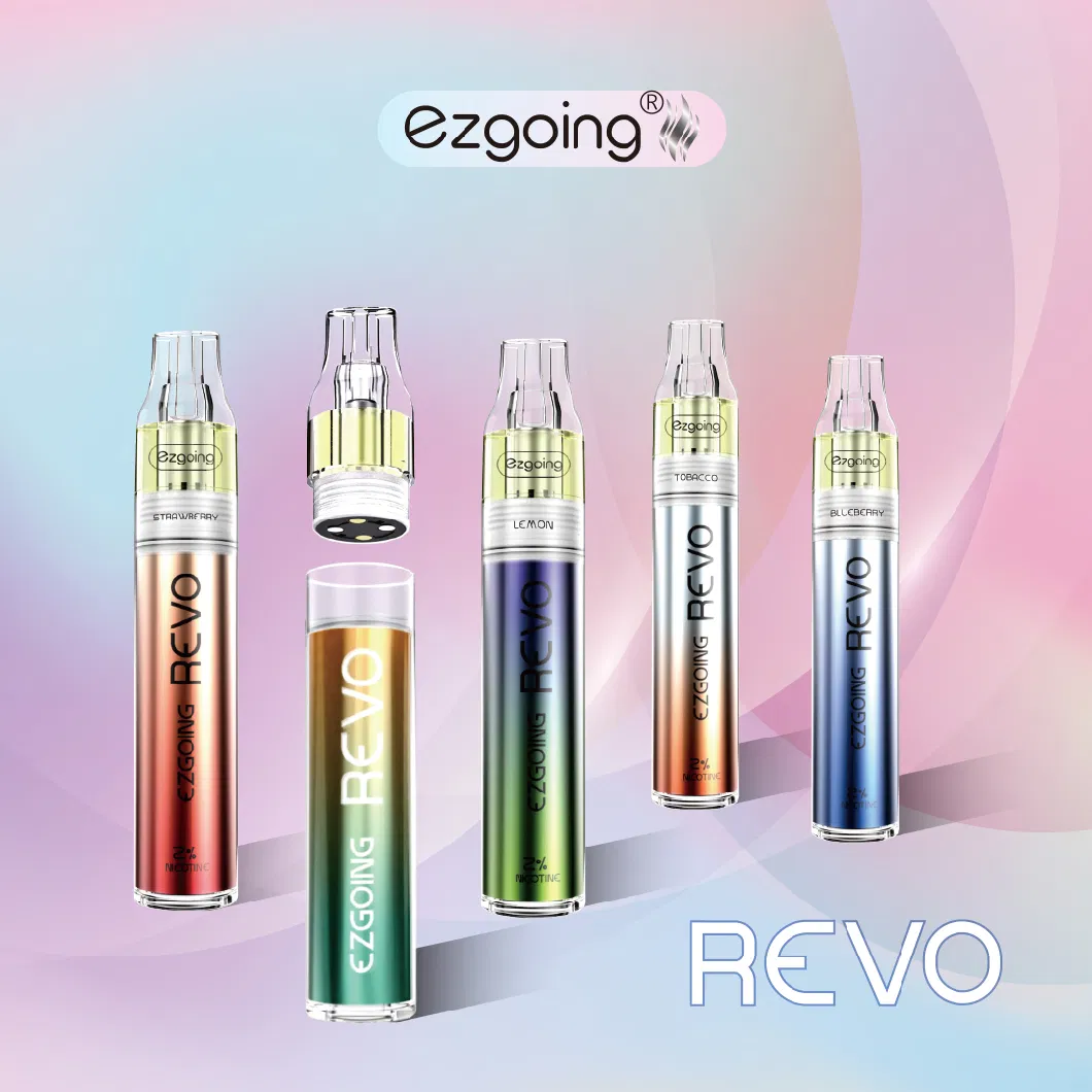 Ezgoing Wholesale Tpd Revo 600puff Pod System Disposable Pods Vape Pen Mini -E -Cigarette