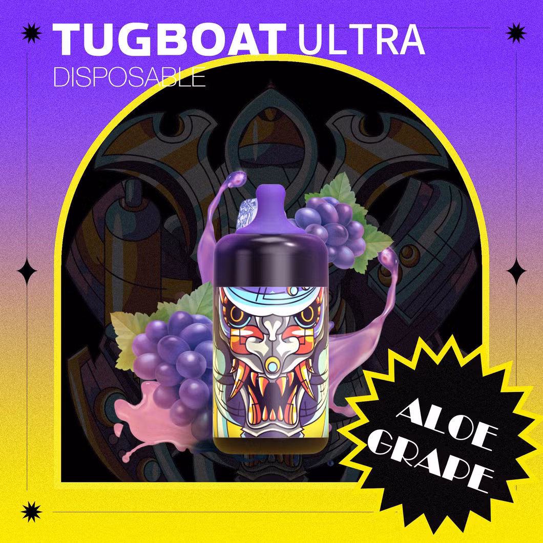 Hot Selling Tugboat Ultra 6000 Electronic Cigarette Refillable Disposable Pod Vapes