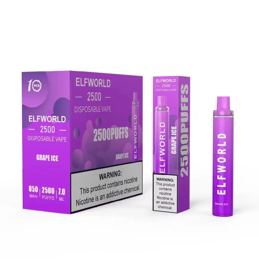 Elf World Wholesale Disposable Vape 2500 Puffs Fume Esco Bar 3500 Puffs