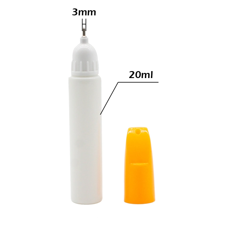 Empty 12ml Car Scratch Repair Touch up Pen Bottle with Brush Tip