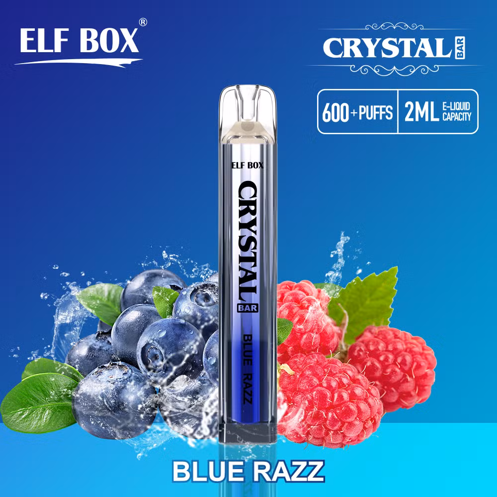Crystal Elf Box 600 Puff Disposable Vape Pod Device E-Cigarette Disposable Mini Vape Bar