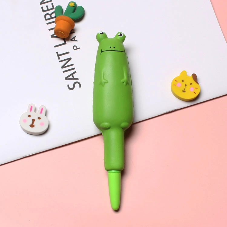 Student Supplies Cartoon Creative Stationery Soft Stress Relieving Pen