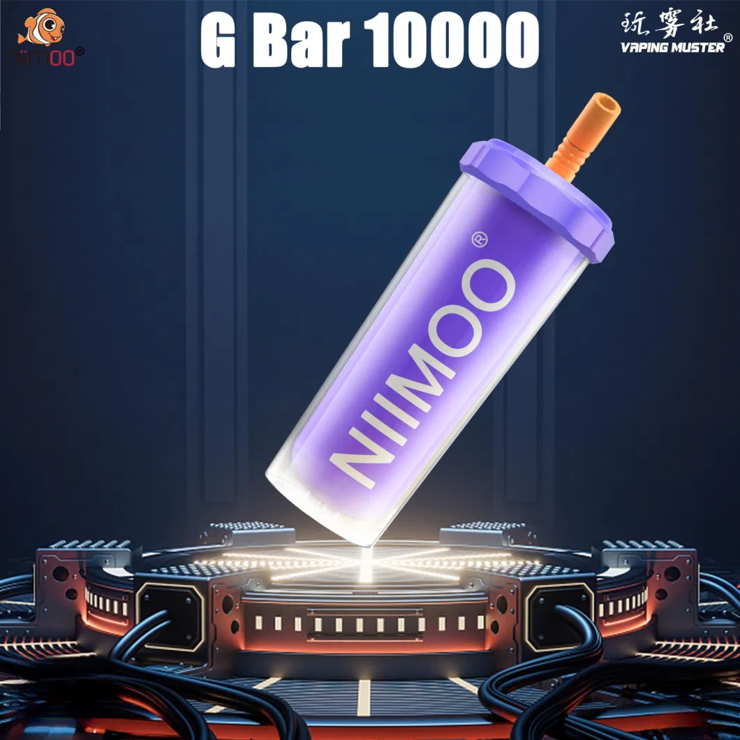 Niimoo New Arrival G Bar 10000 Puffs Plus OEM ODM Customized Disposable Vape Pen