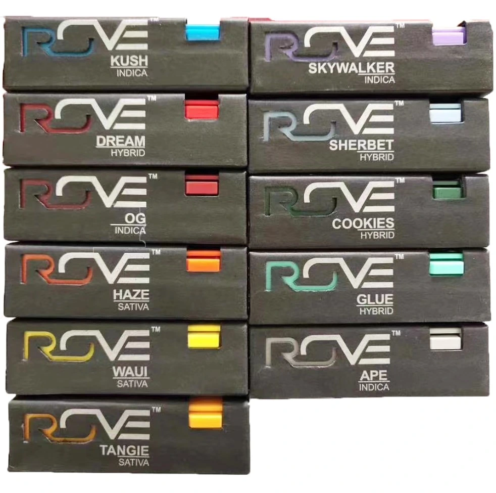 Wholesale Rove Vape Cart Cartridges Ceramic Coil Atomizers Vapes Carts 0.8ml 1ml