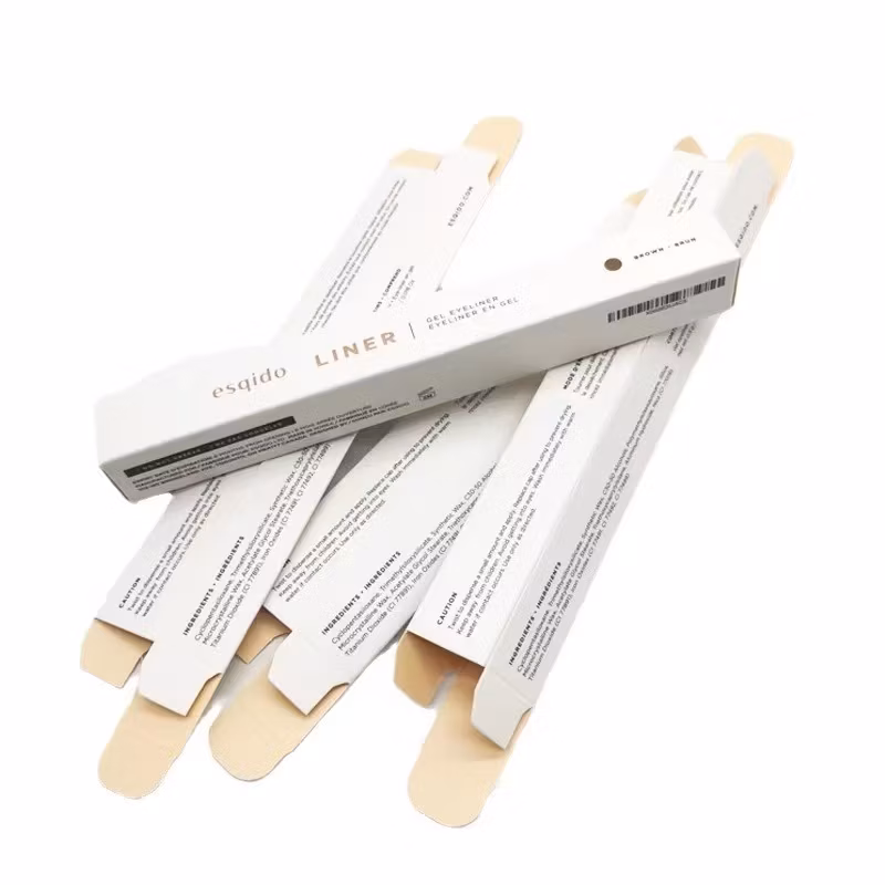 White Card Paper Cookie Cake Packaging Gift Box with Dividers Luxury White Custom Design Cardboard Clothes Packaging Box