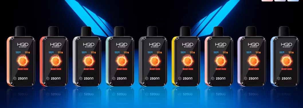 Hot Sale Hqd Brand E Cigarette 25000 Puffs Disposable Vape