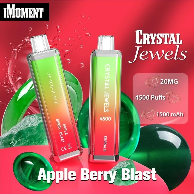 Wholesale Cheap Crystal Jewels 4500puffs Disposable Vape UK 2% Nicotine Vape Pen