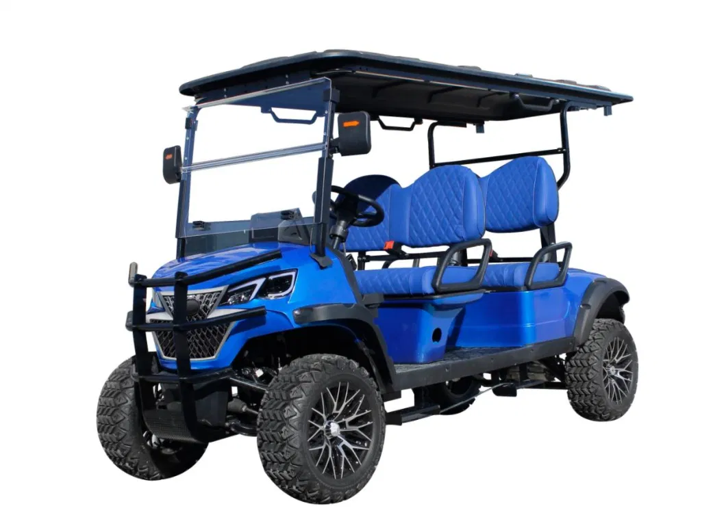 New Design Factory Wholesale Price CE Approved Adult Lead Acid Battery Operated Electric Sightseeing Club Car and Mini Golf Car with 60V4000W Motor