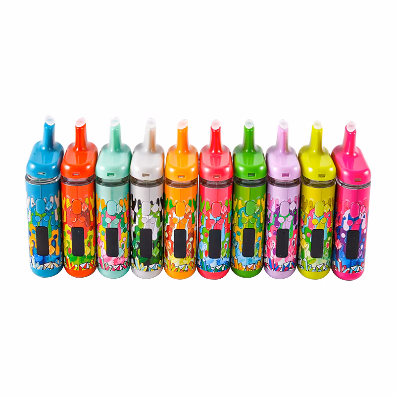 Packman 2g V4 Disposables 2.0ml Rechargeable Vapes Pens with Screen Empty 320mAh Battery 10flavors