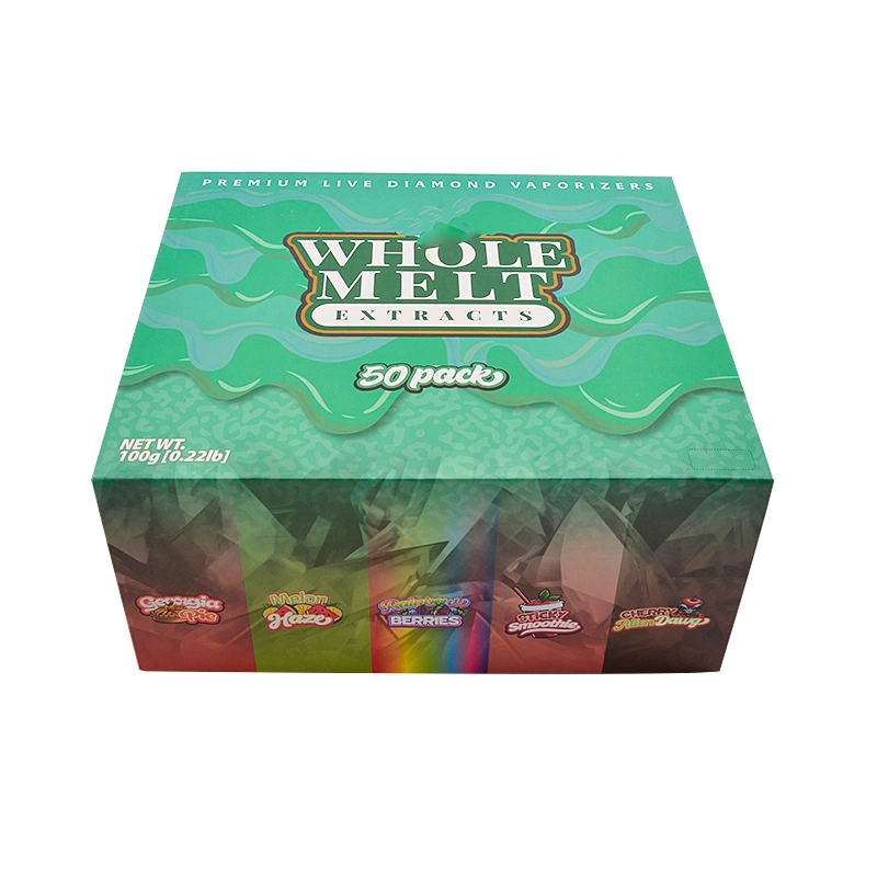 2g Whole Melt Extracts Premium Live Diamonds Vaporizers Empty Disposable Wholesale 10 Flavors