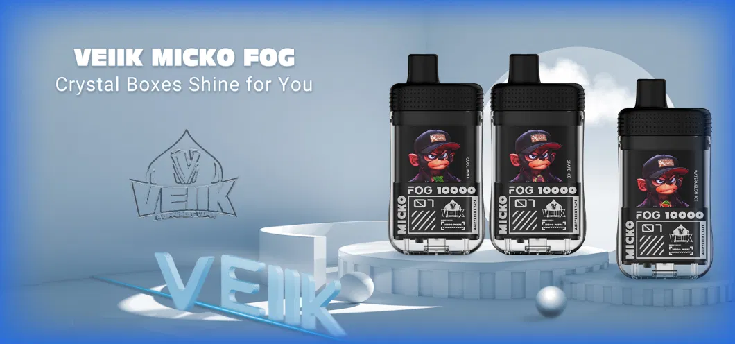 Best Selling E-Cigarette Veiik Micko Fog 10000puffs Smoking Vape Puff Vaporizer 2024