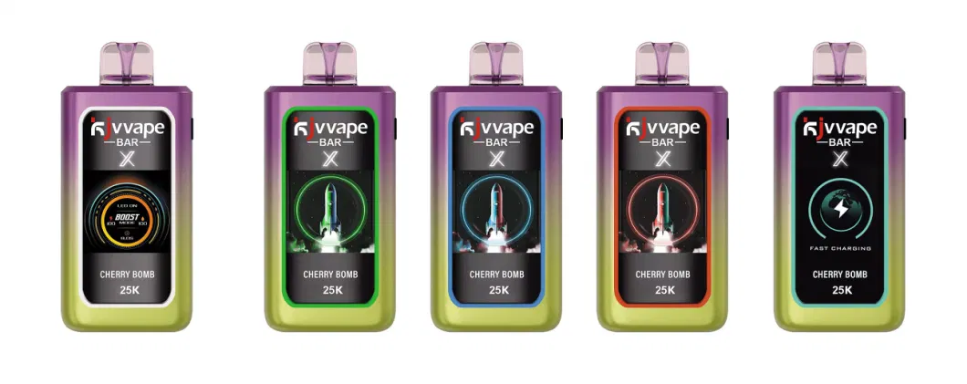 25000 Puffs Kjv Vape Bar: 24ml E-Liquid, Display Screen, Rechargeable Ecig - Wholesale Pricing Vape Box Mesh Coil Rechargeable Ecig New Gadget