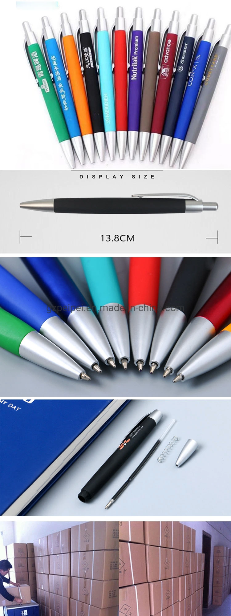 Wholesale Promotional Gift Product Advertising Gift Pens with Custom Logo Item Custom Gift Pens Plastic Ballpoint Pens