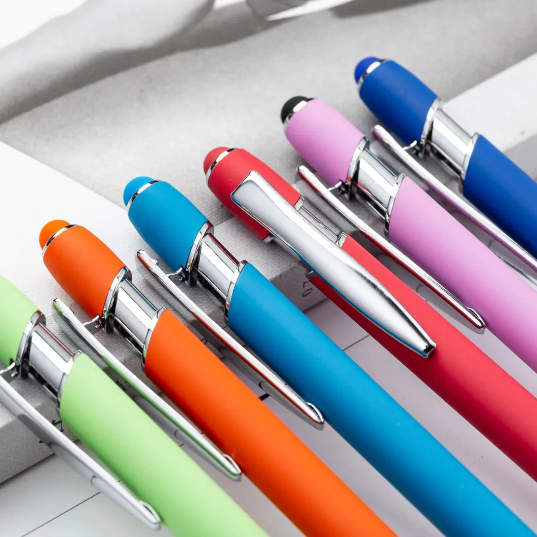 Multifunction Ball Stylus Soft Touch Screen Pen