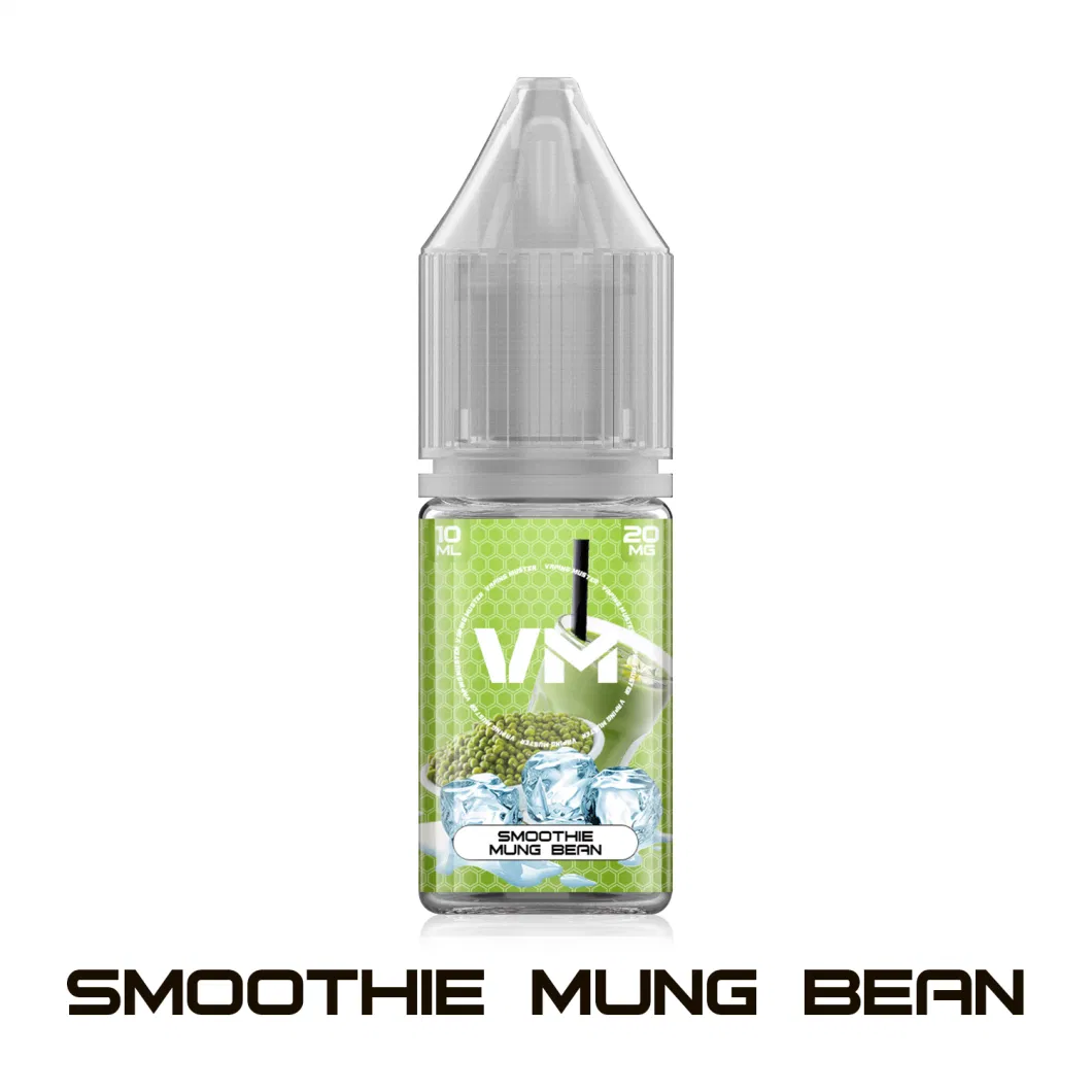 Vm Best Vape E Liquid in UK Wholesale Factory 10ml Bottle 20mg Nic Salt Concentrations Available Ejuice Eliquid for Pods/Mod/Refillable Vape/Empty Vape