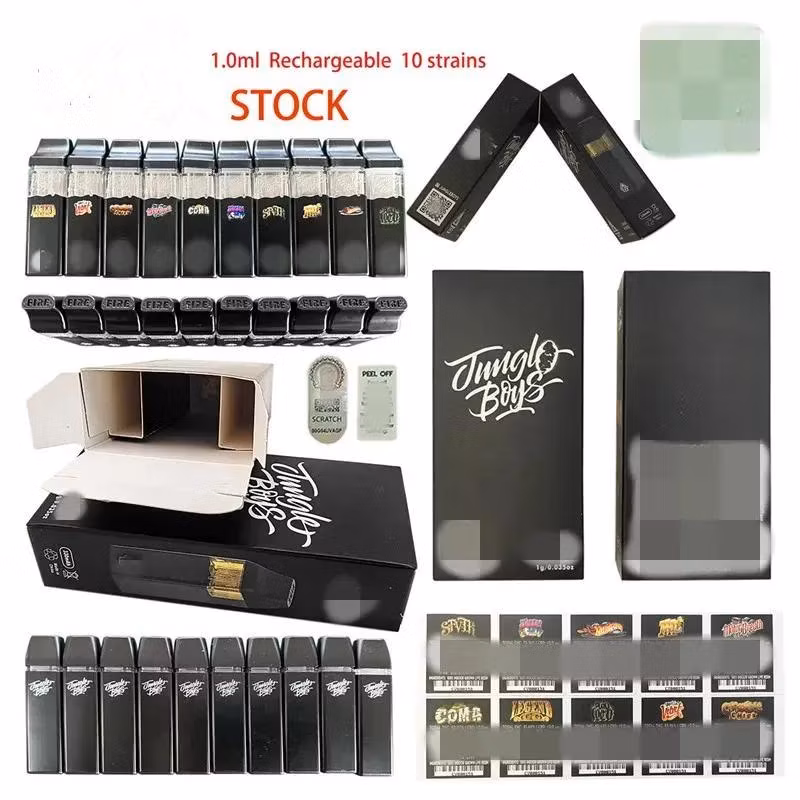Wholesale Disposable E Cigarette Jungle Boys 1g Disposable Device Rechargeable Empty Pen EU UK USA