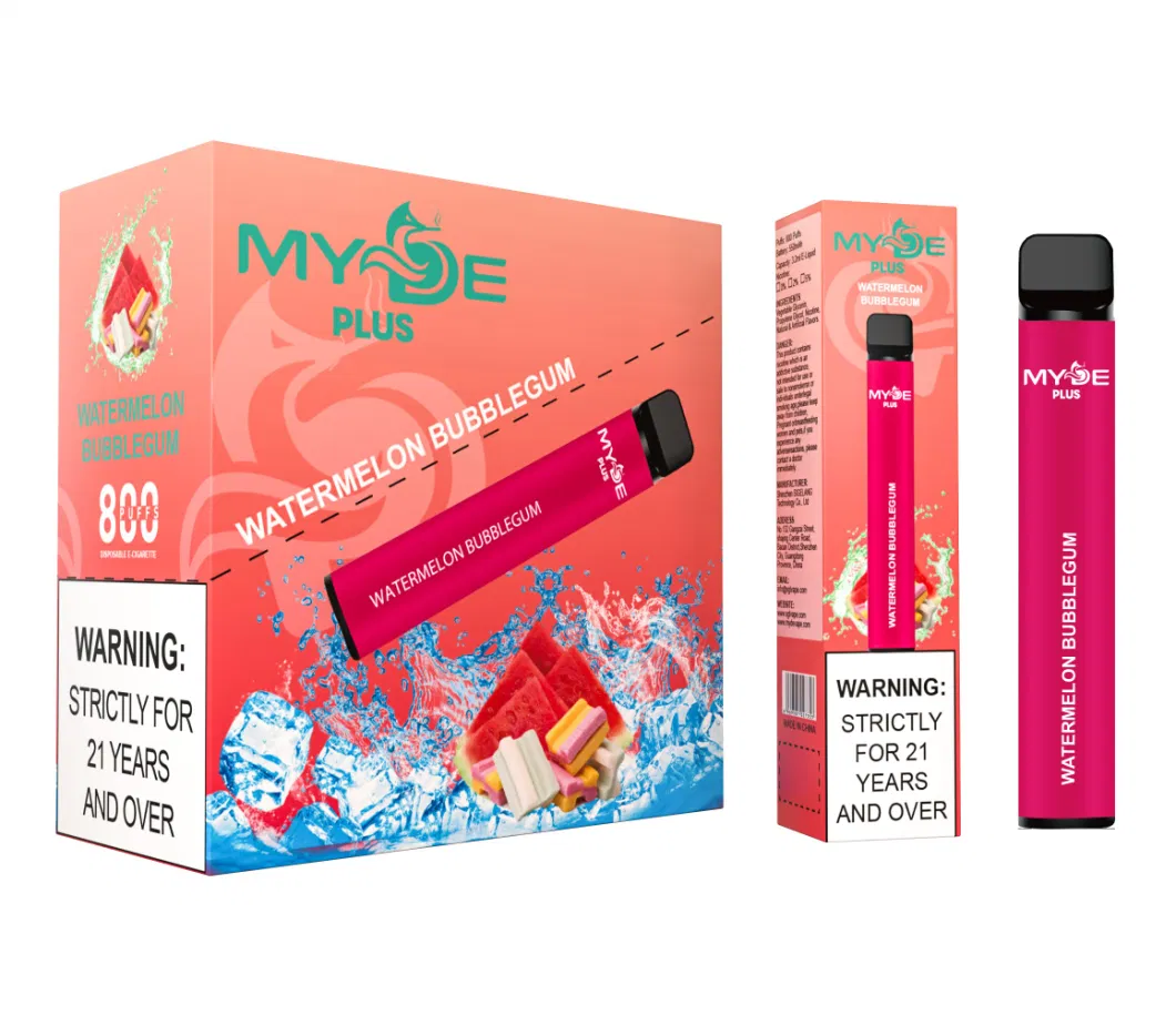 Wholesale Vape Original Myde Plus 800 Puffs Disposable Vape E Cigarette