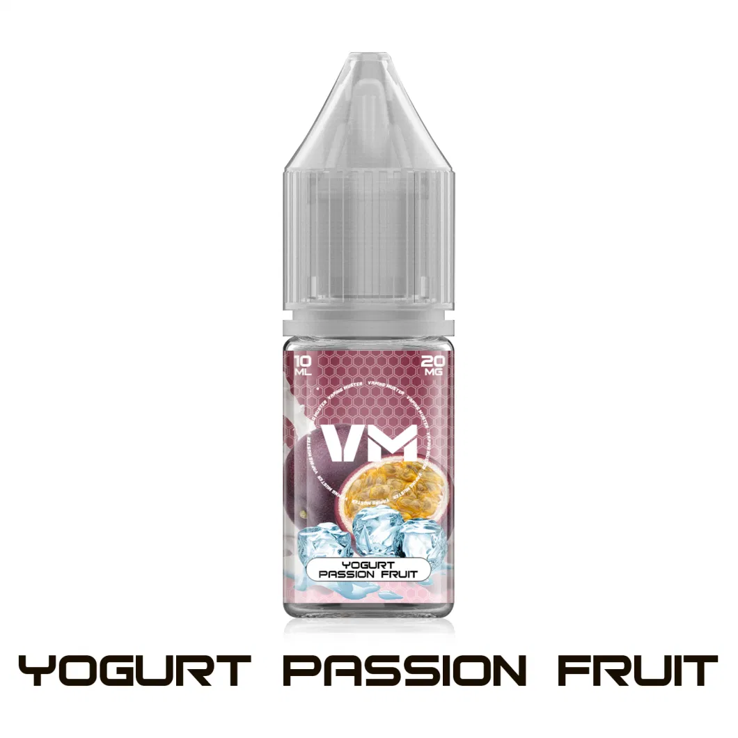 Vm Best Vape E Liquid in UK Wholesale Factory 10ml Bottle 20mg Nic Salt Concentrations Available Ejuice Eliquid for Pods/Mod/Refillable Vape/Empty Vape