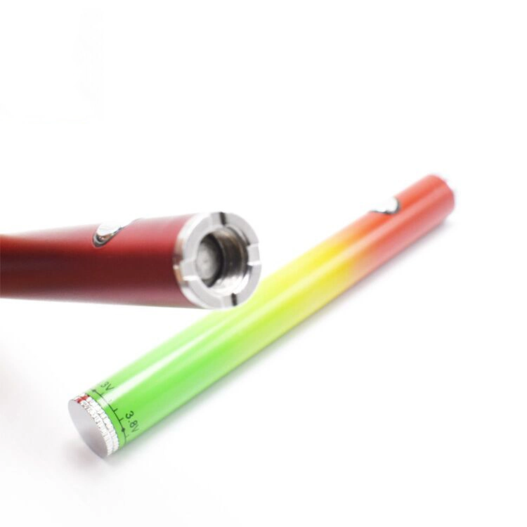 Top Selling Colorful Voltage Vape Pen Battery 510 Thread Wax Pen Battery