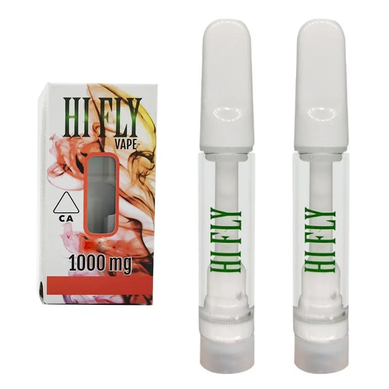 New Hi Fly Vape Cartridges Pod 0.8ml Hifly Atomizers 510 Thread Tank Thik Oil Full Ceramic Empty Carts with Retail Packaging Sticker