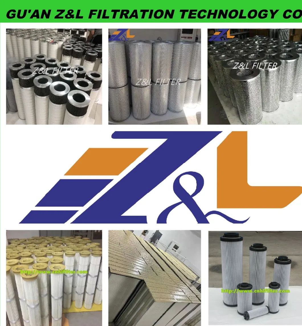 Z&L Filter Factory High Efficiency Glass Fiber Oil Filter Cartridge Hc8904fcs39h, Hc8904 Series