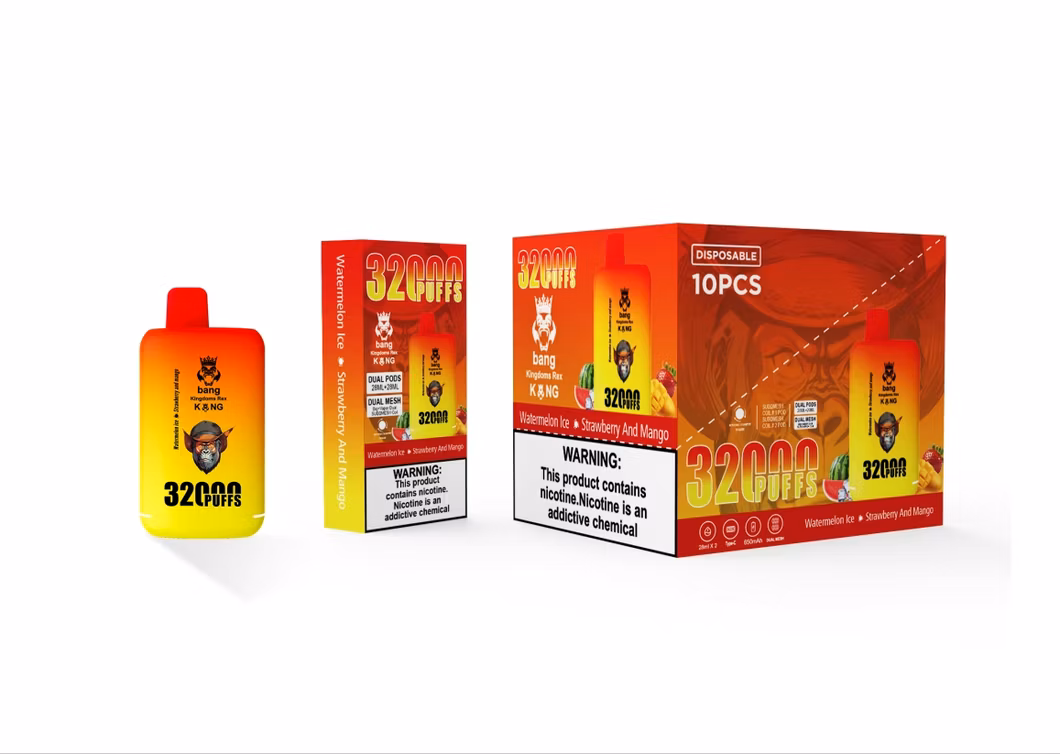 Factory Wholesale Bang Kingdom 32000 Fast Shipping Double Flavors Disposable Vape Pen
