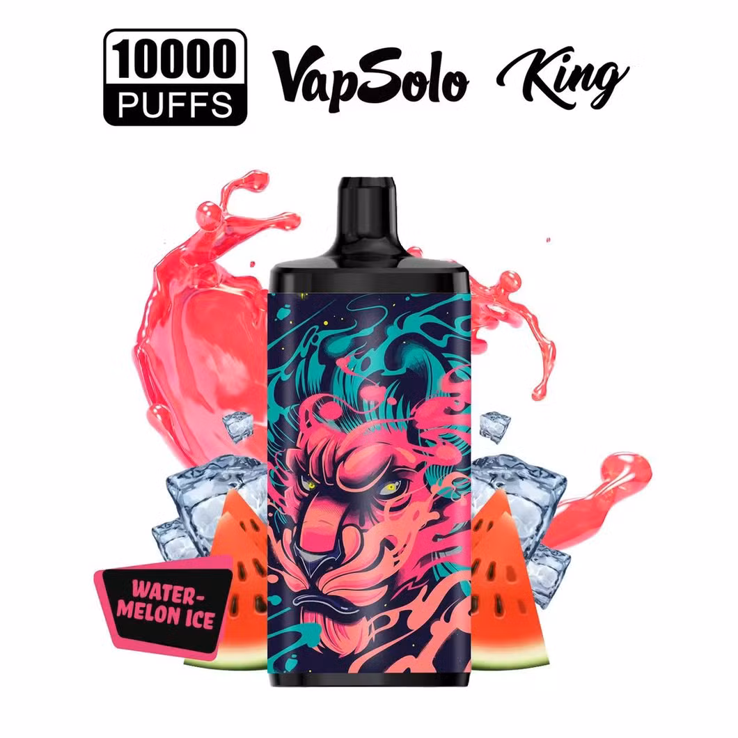Wholesale Price Vapsolo King Electronic Cigarette Saudi Arabia Vapes 10000 Puffs Disposable Vaporizer