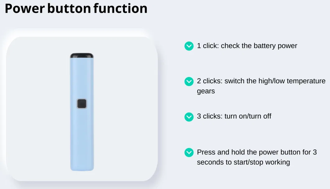 High Quality Hitaste E3 Heat Not Burn Vaporizer