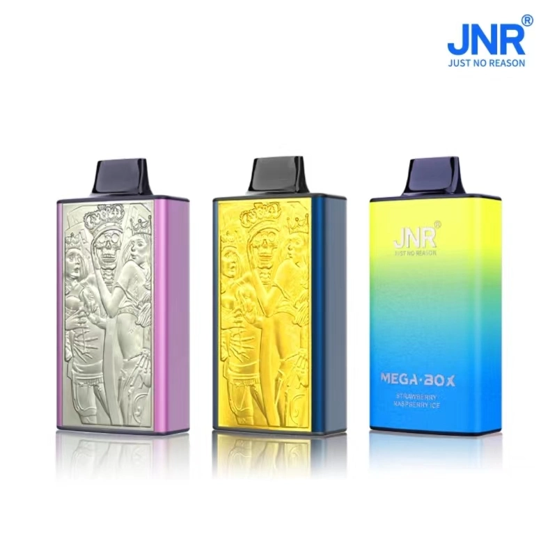 New Jnr Mega Box for 2024-25, 000 Puffs, 850 mAh Battery Capacity, 30 Ml E-Liquid with 20 Fruit Flavors of Vape