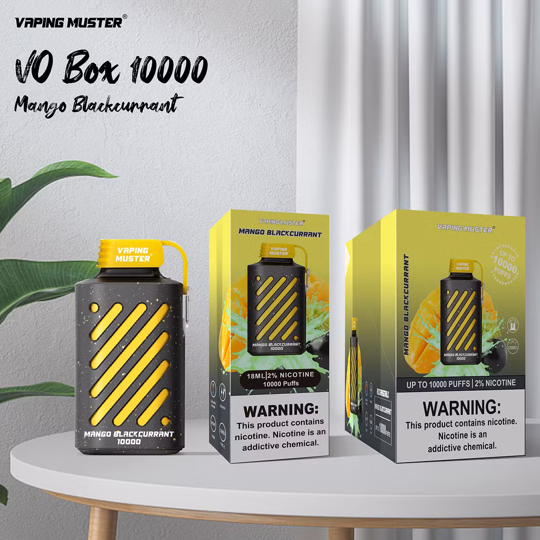 Vaping Muster Popular in Us/UK/EU Warehouse in China Disposable Vaper 10000puffs OEM Wholesale E Cigarette