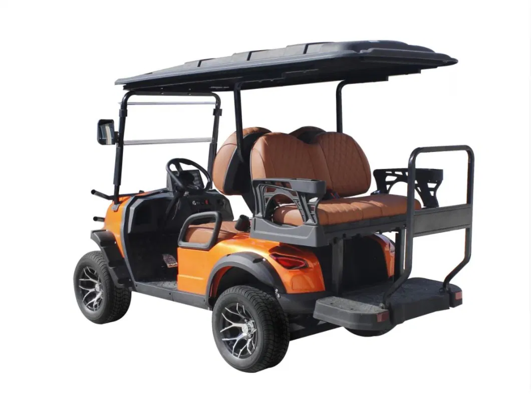 New Design Factory Wholesale Price CE Approved Adult Lead Acid Battery Operated Electric Sightseeing Club Car and Mini Golf Car with 60V4000W Motor