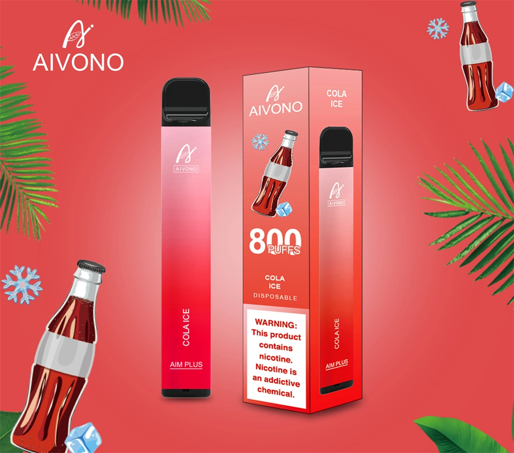 Aivono Disposable Vape 800 Puff XXL Vaper Pod with Variety of Fruit Flavors E Cigarette for Europe Vapor 2% for Vapeuk Germany Europe Ecigs