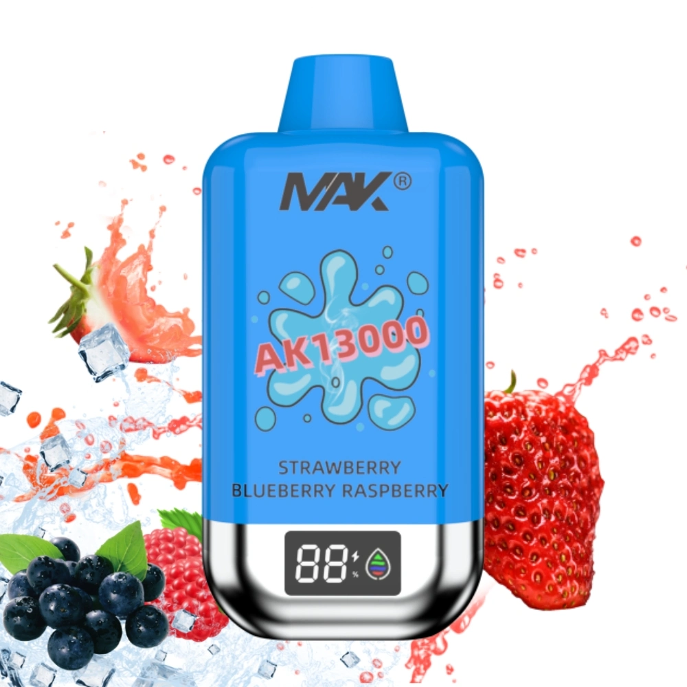 China Disposable Vape Wholesale Mak Ak5000 8000 9000 10000 13000 Puffs 20ml 0% 2% 5% Nicotine Hot Sale Rechargeable LED Display Screen Vapes