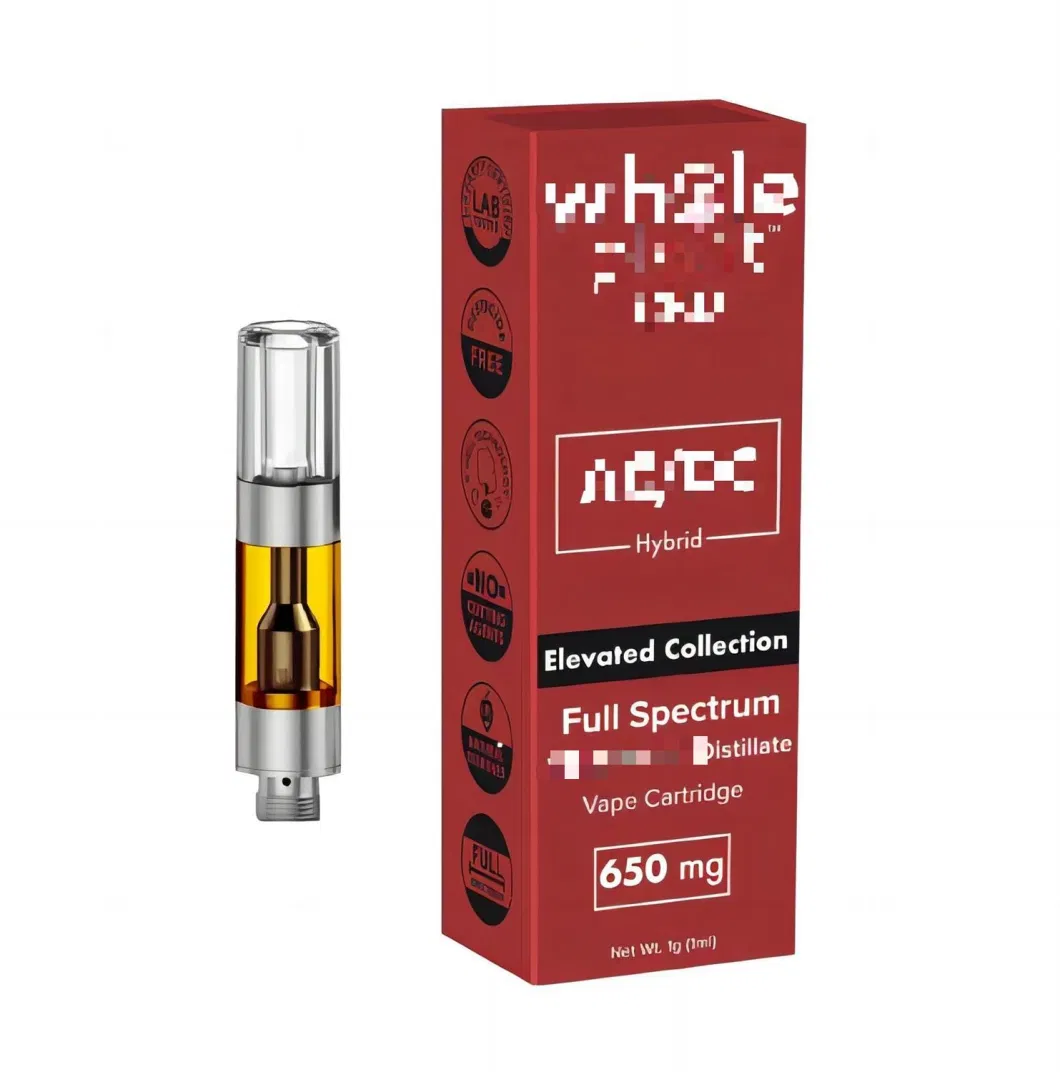 1.0ml 510 Thread Vape Cart Barrel Pressed in Mouth Tip G5 M6t Stainless Steel Pure Taste Empty Tank Vape Pen Cartridge for Live Resin/Rosin Oil