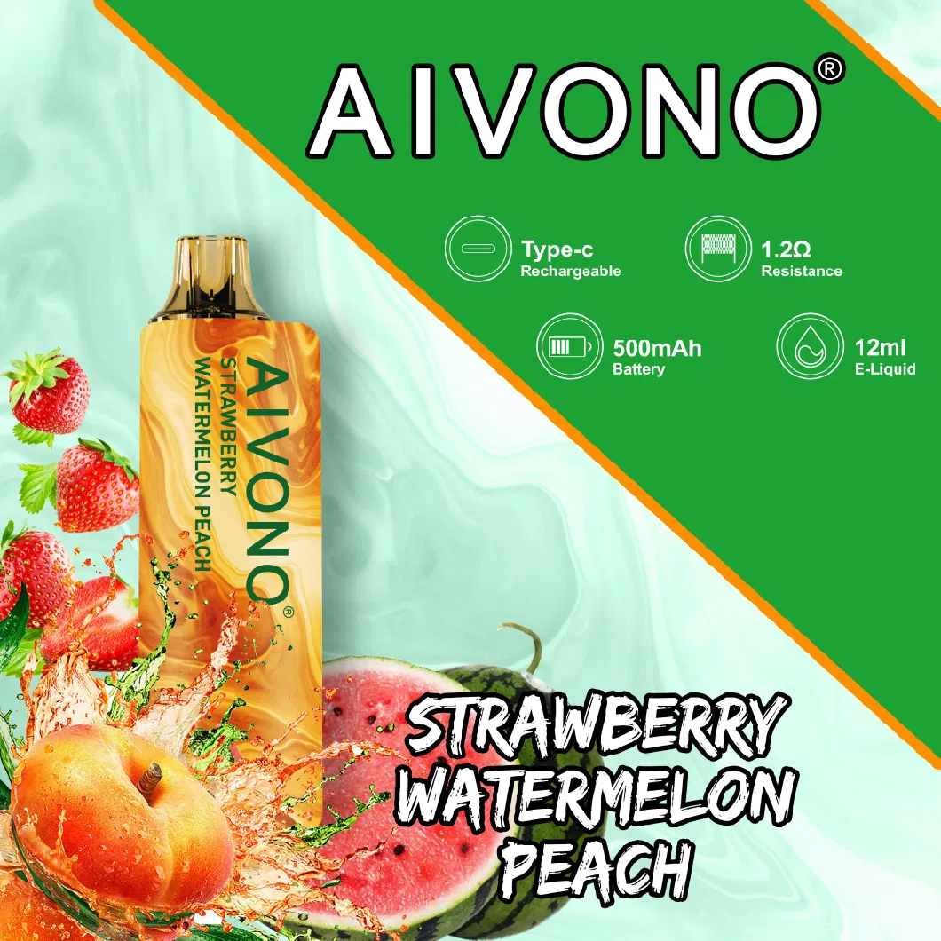 Hot Sale E Cigarette Aivono Lost Elf Mary Mo5000 7000 Puffs Bar 0% 2% 5% Nic China Wholesale