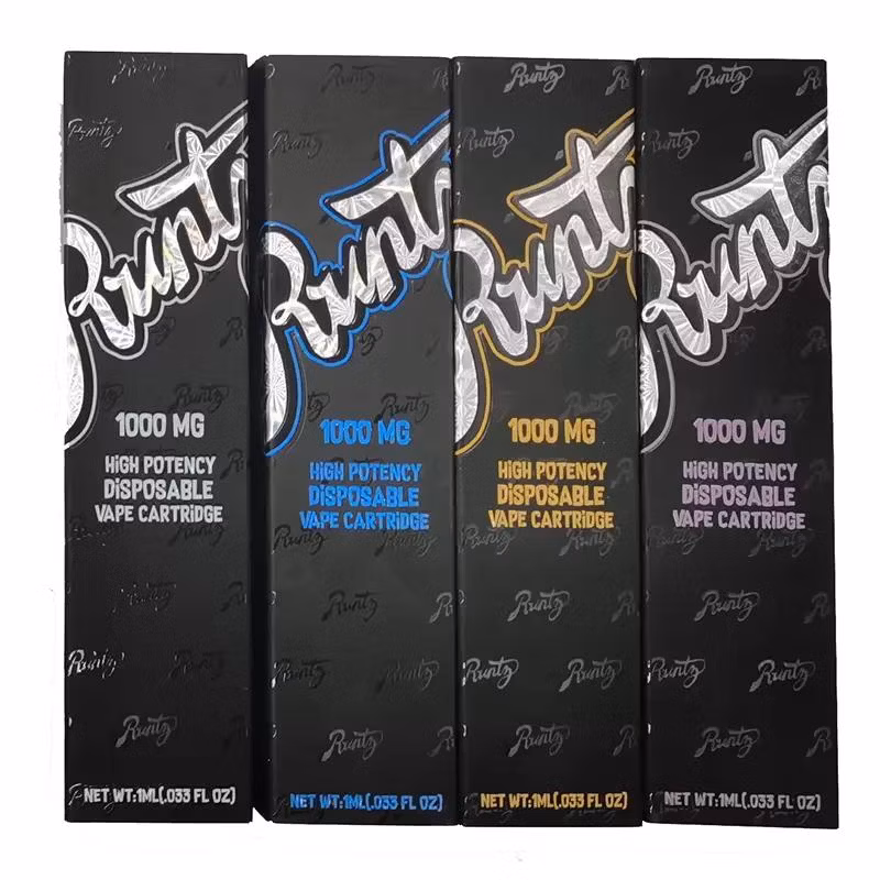 Disposable Vaporizer Runtz Vape (Rechargeable battery/1.0ml Empty Cartridge/Ceramic Coil/4 Colors)