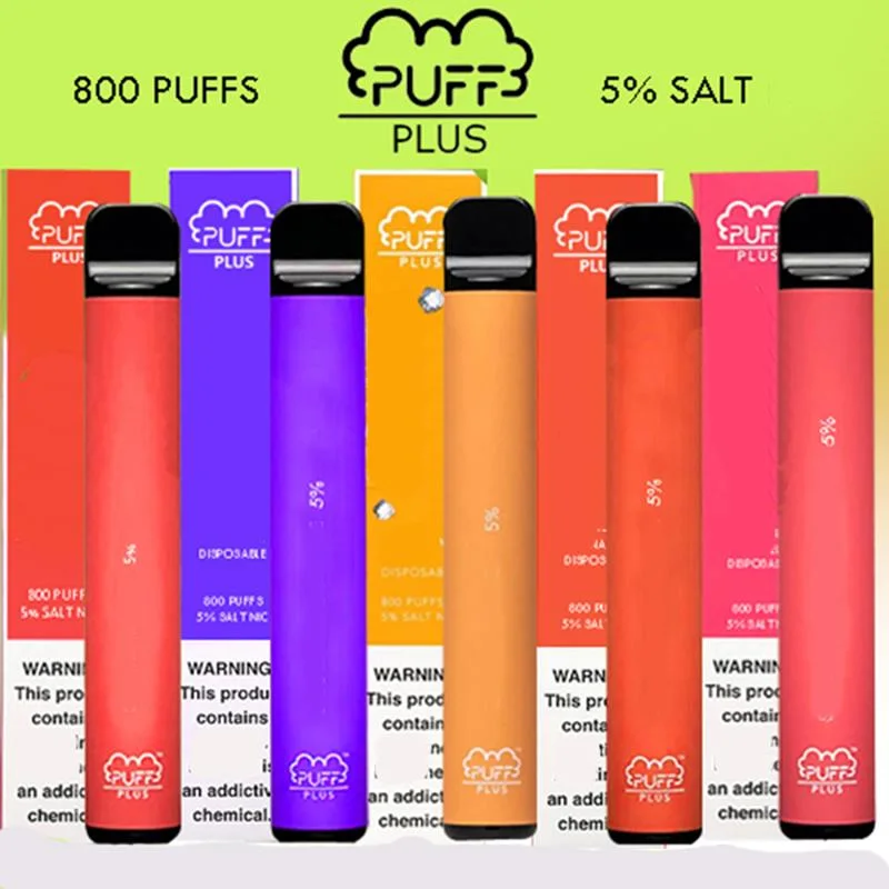 UK Vape Pen Handle Vape Pod Fatasty E Liquid Durable Battery ODM Vape Puff Plus 800 Puff Electronic Cigarette Prefilled Disposable Vape Travelling Vape Pen