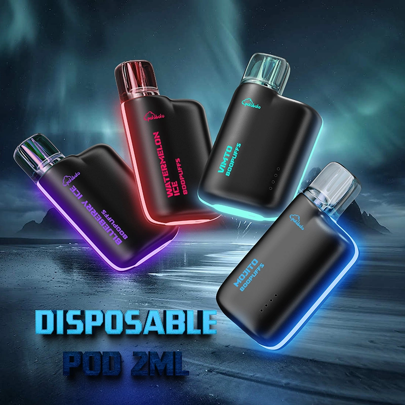 Polobolo Me EU Warehouse Rechargeable Mini 800 Puff Disposable Vape Wholesale E Cigarette OEM Vaporizer Refillable Replaceable Pod