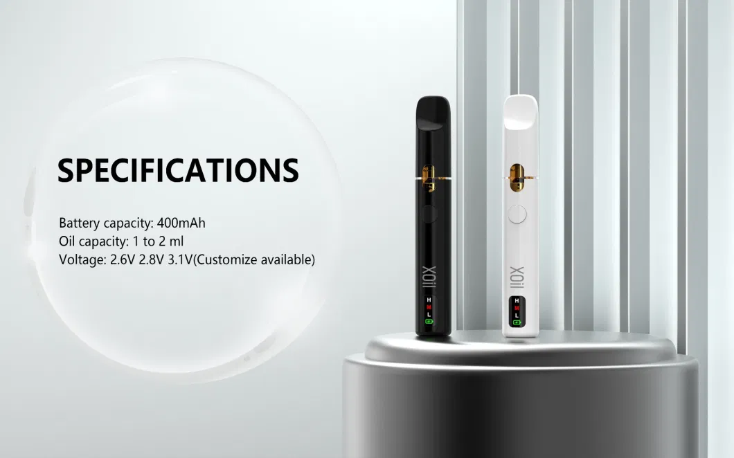 White Label High Quality Ecig Ceramic Coil Disposable Oil Vaporizer Pen