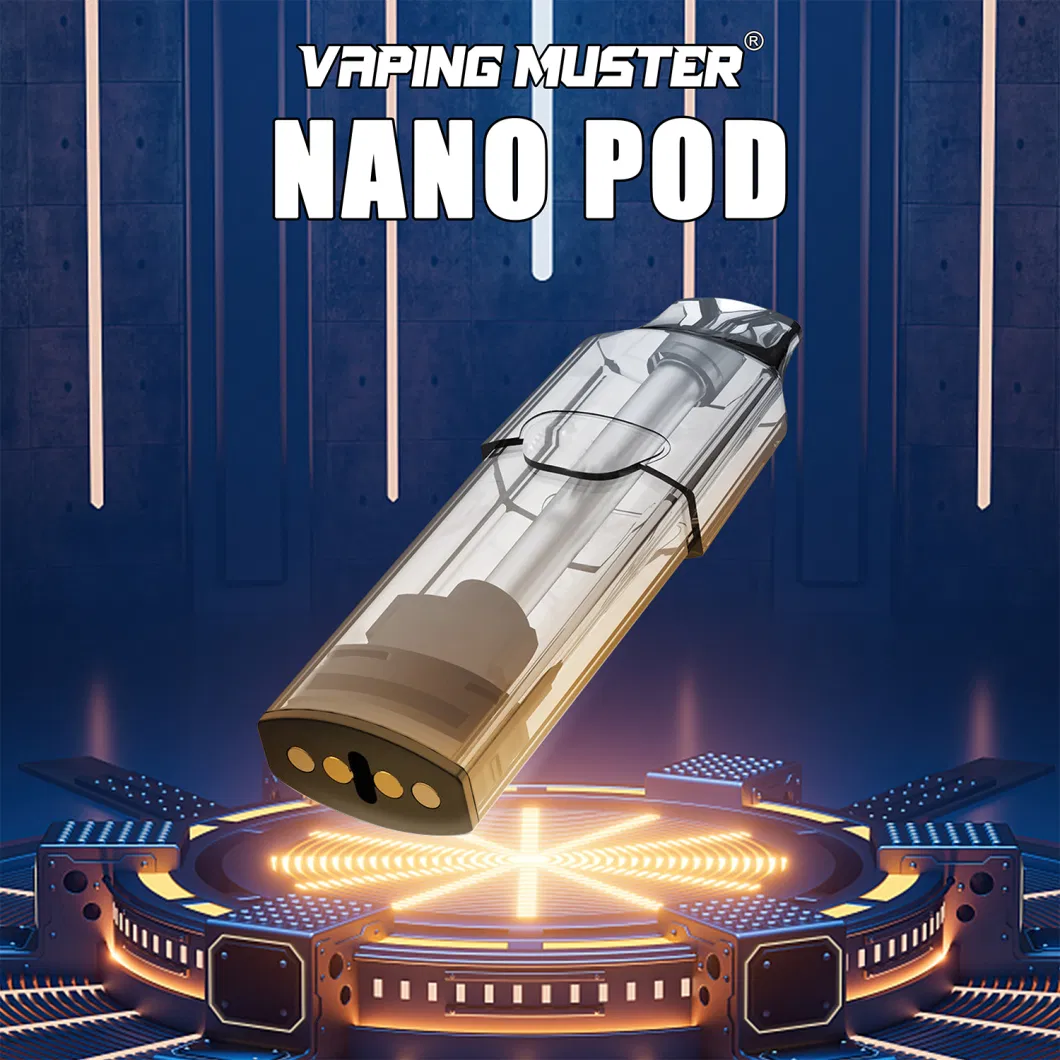 Vaping Muster New Arrival Nano Stick Battery Pod with Prefill Cotton Cartridge Pod Popular Electronic Cigarette